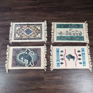 Southwestern Style Woven Wall Tapestry Set - Multicolor